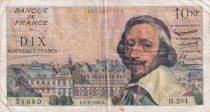 France 10 NF - Richelieu - 01-02-1962 - Serial H.204 - P.142