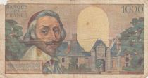 France 10 NF sur 1000 Francs - Richelieu - 07-03-1957 - Serial W.325