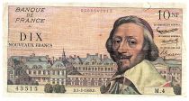 France 10 Nouveaux Francs Richelieu - 05-03-1959 - Série M.4 - Fay.57.01