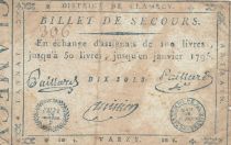 France 10 sols - Tannay - Antrain - Varzy - Clamecy\'s district - 1795