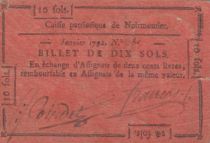 France 10 sols - Vendée - Caisse patriotique Noirmoutier - Non retrouvé - 1792