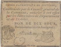 France 10 sous - Vienne - Poitiers - 1791