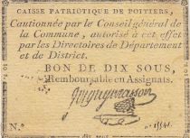 France 10 sous - Vienne - Poitiers - 1791