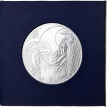 France 100 Euros Rooster 3rd Type - 2016 - Silver - Proof