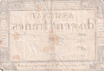 France 100 Francs - 18 Nivose An III - (07.01.1795) - Sign. Bouty - Série 2785