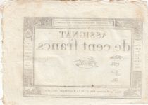 France 100 Francs - 18 Nivose An III - (07.01.1795) - Sign. Chevrot - Série 1733