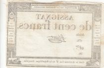 France 100 Francs - 18 Nivose An III - (07.01.1795) - Sign. Chevrot - Série 476