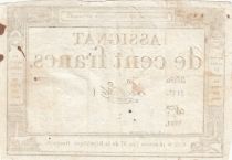 France 100 Francs - 18 Nivose An III - (07.01.1795) - Sign. Le Noble - Série 3117