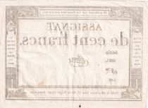 France 100 Francs - 18 Nivose An III - (07.01.1795) - Sign. Pierre - Série 1092