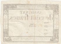 France 100 Francs - 18 Nivose An III - (07.01.1795) - Sign. Saxy - Série 1474