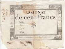 France 100 Francs - 18 Nivose An III - (07.01.1795) - Sign. Vial - Serial 3420