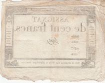 France 100 francs - 18 Nivose An III - 1794 -  TB+ - Sign. Bajot - Série 1232