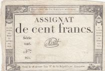 France 100 francs - 18 Nivose An III - 1794 - Sign. Boitet - Série 1883