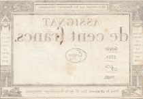 France 100 francs - 18 Nivose An III - 1794 - Sign. Emery - Série 2551