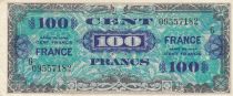 France 100 Francs - Allied Military Currency - 1944 - Serial 6 - Num 9557182