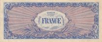 France 100 Francs - Allied Military Currency - 1944 - Serial 8 - P.123