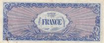 France 100 Francs - Allied Military Currency - 1944 - Serial 8 - P.123