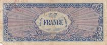 France 100 Francs - Allied Military Currency - 1945 - Serial 5