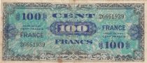 France 100 Francs - American printing - 1944 - without serial - Num 26661939