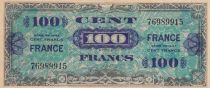 France 100 Francs - American printing - 1944 - without serial - Num 76989915