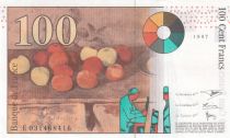 France 100 Francs - Cezanne - 1997 - Serial E031