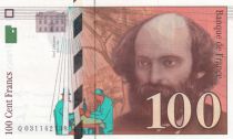 France 100 Francs - Cezanne - 1997 - Serial Q031