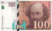 France 100 Francs - Cezanne - 1998 - Serial P