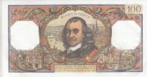 France 100 Francs - Corneille -  07-10-1971 - Serial J.605