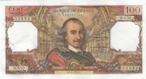 France 100 Francs - Corneille -  07-10-1971 - Serial W.650