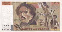 France 100 Francs - Delacroix - 1978 - Serial P.1 - P.154