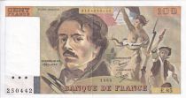 France 100 Francs - Delacroix - 1984 - Série E.85 - F.69.08a