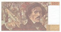 France 100 Francs - Delacroix - 1987 - Serial P.127