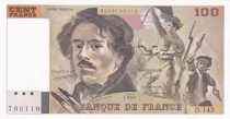 France 100 Francs - Delacroix - 1990 - Série D.143