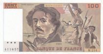 France 100 Francs - Delacroix - 1993 - Serial M.214