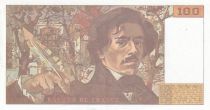 France 100 Francs - Delacroix - 1993 - Serial M.214