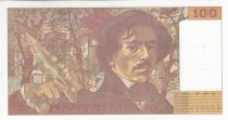 France 100 Francs - Delacroix - 1995 - Serial A.295