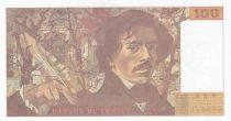 France 100 Francs - Delacroix - 1995 - Serial N.290