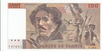 France 100 Francs - Delacroix - 1995 - Serial P.294