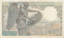 France 100 Francs - Descartes - 15-05-1942 - Serial T.21