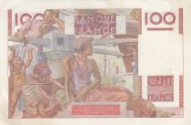 France 100 Francs - Farmer -  03-10-1946 - Serial H.106