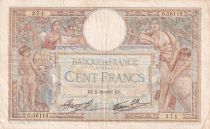 France 100 Francs - Luc Olivier Merson - 02-12-1937 - Série O.56115
