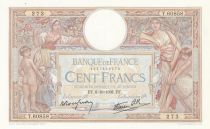 France 100 Francs - Luc Olivier Merson - 06-10-1938 - Serial T.60858