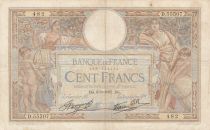 France 100 Francs - Luc Olivier Merson - 09-09-1937 - Série D.55507