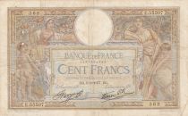 France 100 Francs - Luc Olivier Merson - 09-09-1937 - Série E.55507