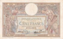France 100 Francs - Luc Olivier Merson - 14-04-1938 - Série Z.58697