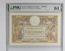 France 100 Francs - Luc Olivier Merson - 1923-1937 - Serial Cancelled - PMG 64