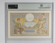 France 100 Francs - Luc Olivier Merson - 1923-1937 - Serial Cancelled - PMG 64