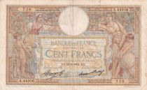 France 100 Francs - Luc Olivier Merson - 22-03-1934 - Série A.44306