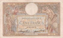 France 100 Francs - Luc Olivier Merson - 22-03-1934 - Série G.44259