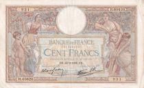France 100 Francs - Luc Olivier Merson - 22-09-1938 - Série H.60620